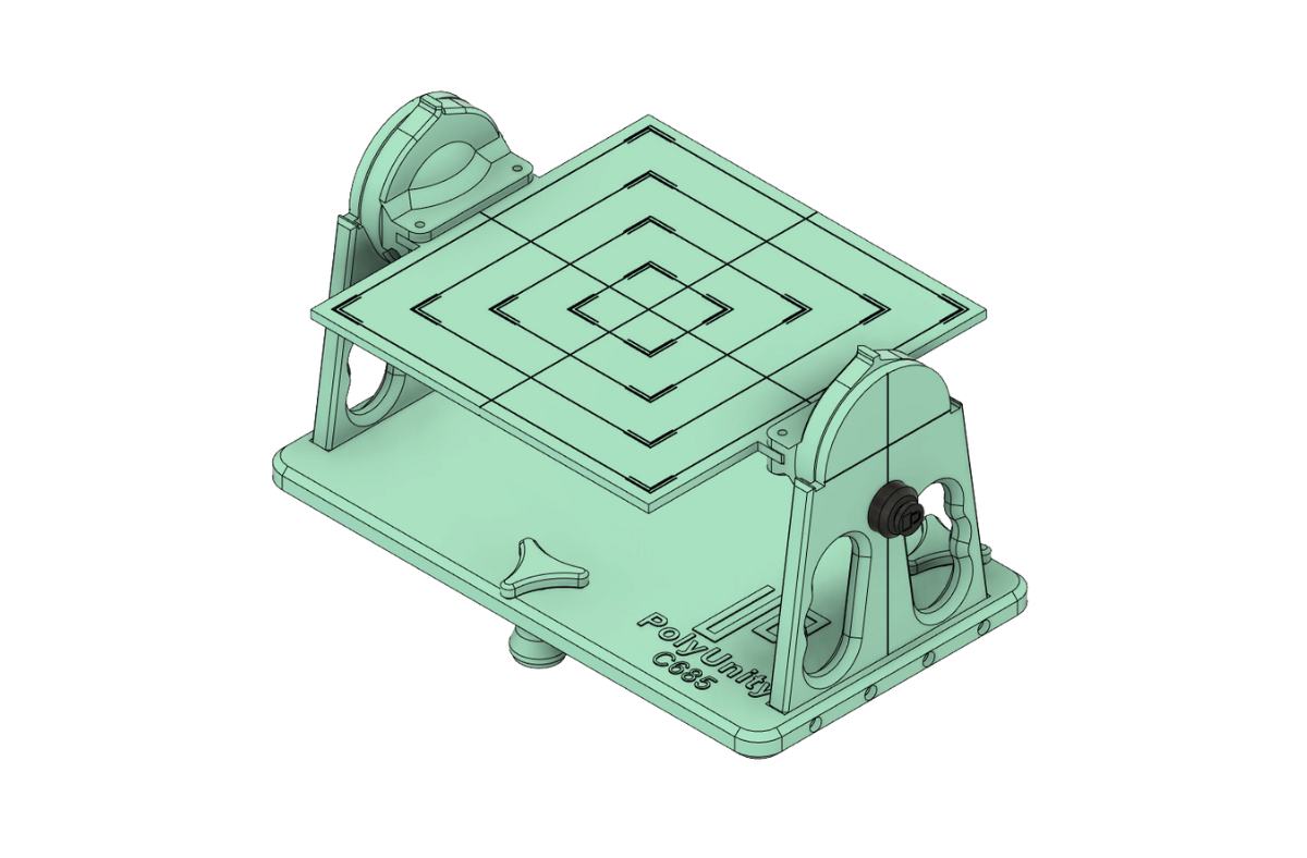 3D printed mechanical alignment device for a linear accelerator